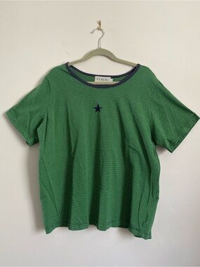 Fenini T Shirt 1X Nautical Preppy Vintage Indie Sleaze Skater Beach Casual NWT